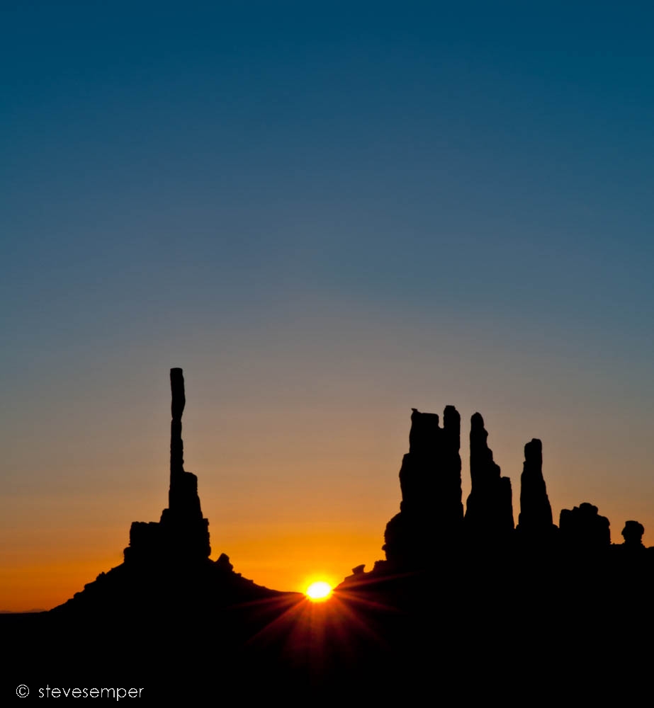 Totem Pole Monument Valley Arizona Navajo Nation