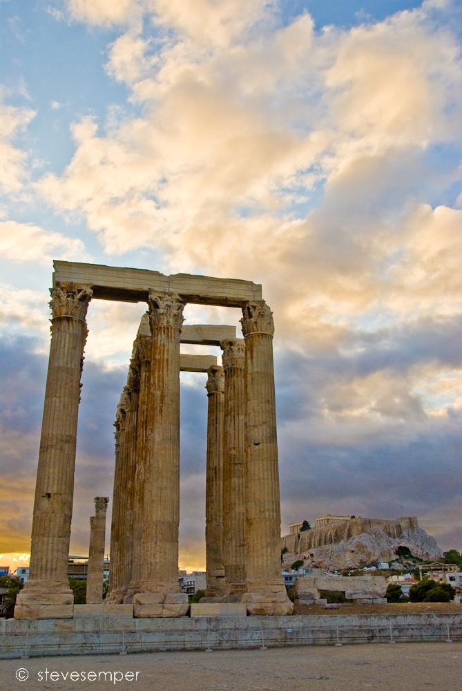 Temple of Zues Greece Athens